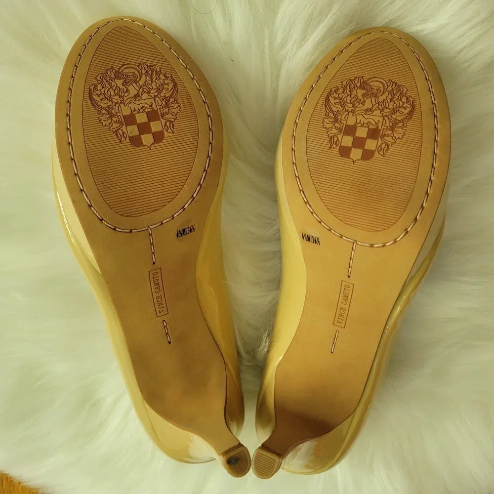 Vince Camuto Zella Cream/Beige Heels